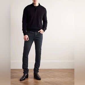 Mens Tom Ford Stretch Skinny Jeans with Ankle Zips